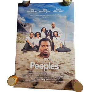 Peeples 2013 Original Movie Poster 27x40 Craig Robinson Kerry Washington D/S